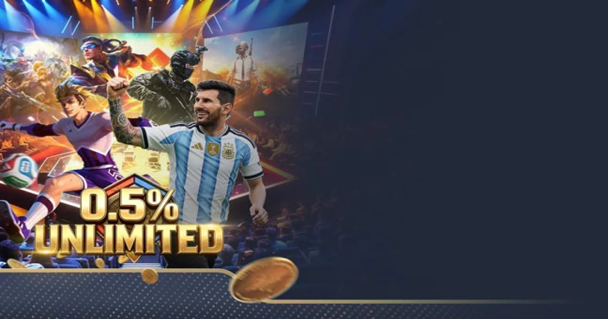 0.5% ESPORTS REBATE HARIAN 2